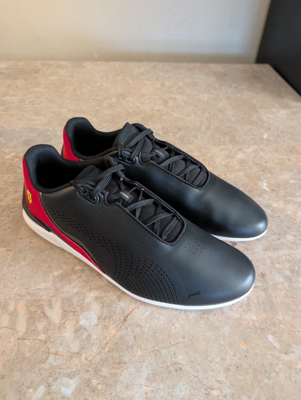 Puma Scuderia Ferrari Drift Cat Décima Shoes Black-Red Men's Size 11.5 No Box - Picture 6 of 11